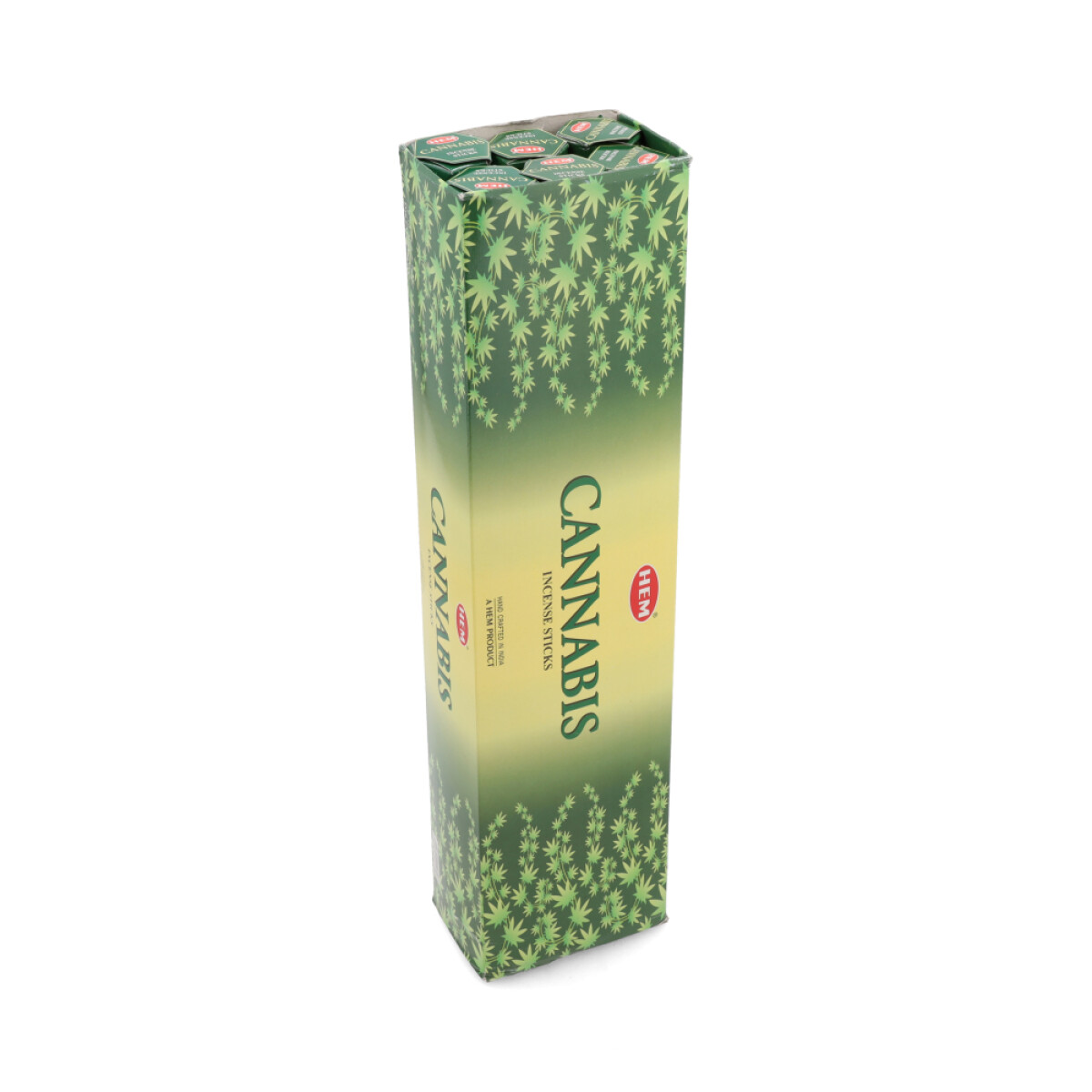 INCIENSO HEM HEXAGONAL LARGA CAJA X6 - Cannabis 