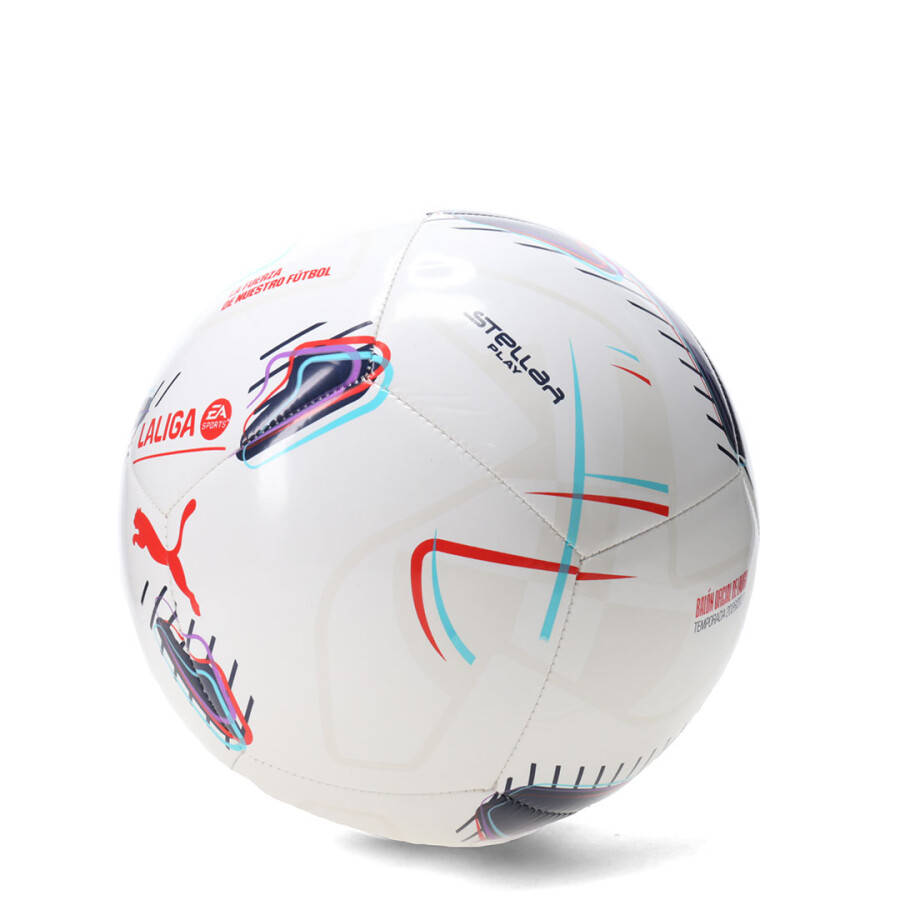 Pelota Puma Stellar Play La Liga Blanco - Azul