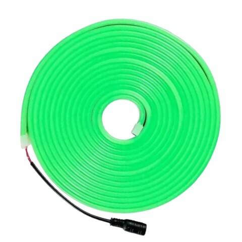 CINTA NEON 12V VERDE 5MTS CINTA NEON 12V VERDE 5MTS