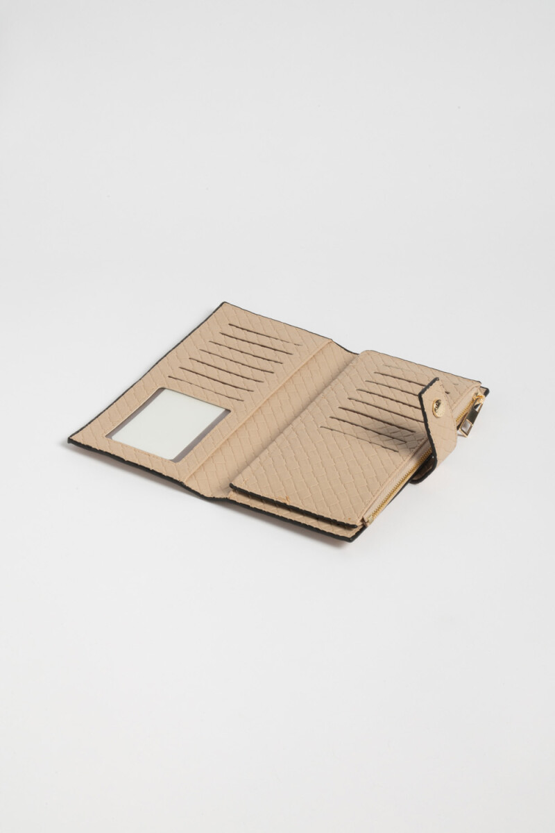 Billetera Beige