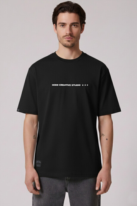 T-SHIRT LOBRO DIXIE Negro