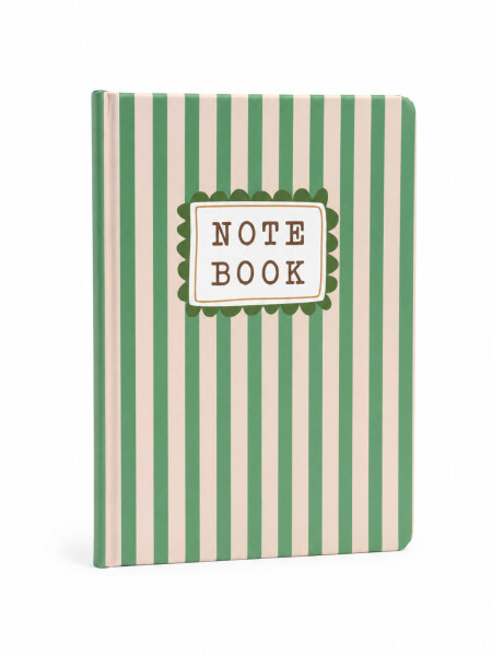 LIBRETA A5 RAYAS VERD ESMERALDA