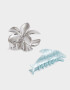 Broches Sets Hawaianas Set De Broches - Combinacion Bicolor