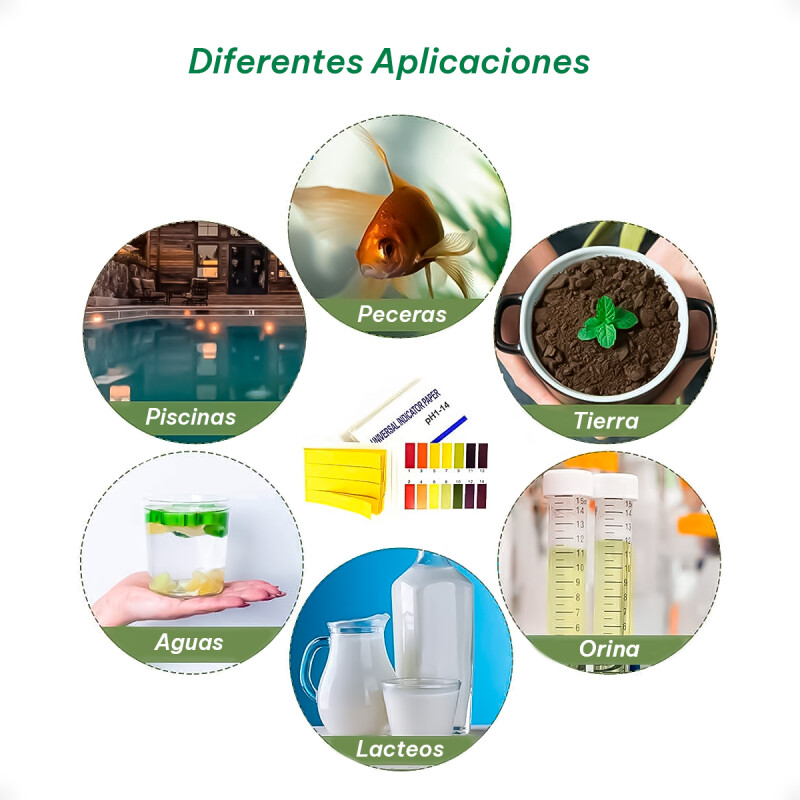 Tiras De Papel Medidor Medir Ph Tiras De Papel Medidor Medir Ph