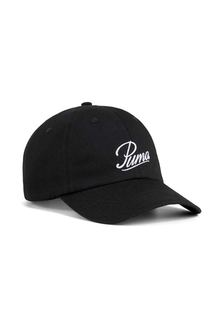 GORRO DE VISERA PUMA ESS SCRIPT LOGO DAD Negro