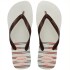 Ojota de Hombre Havaianas Top Basic Blanco - Marrón Café