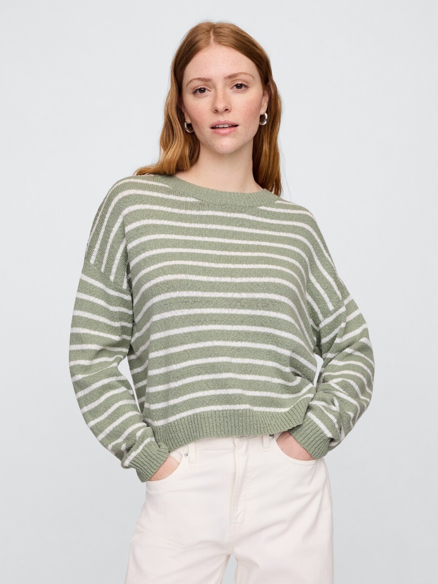 Buzo Algodòn Slub Mujer - Desert Sage 