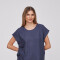 Blusa Sater Azul Piedra