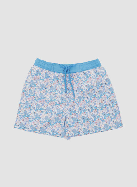 Short pirata 4-16a Azul