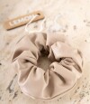 Scrunchie Cuero Vegano Arena