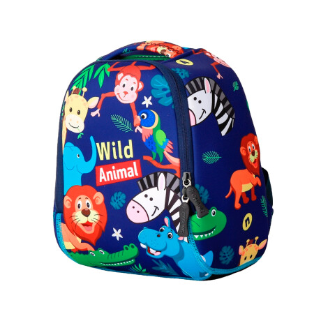 Mochila Infantil Neopreno Brio Niños Niñas Escolares - Selva Mochila Infantil Neopreno Brio Niños Niñas Escolares - Selva