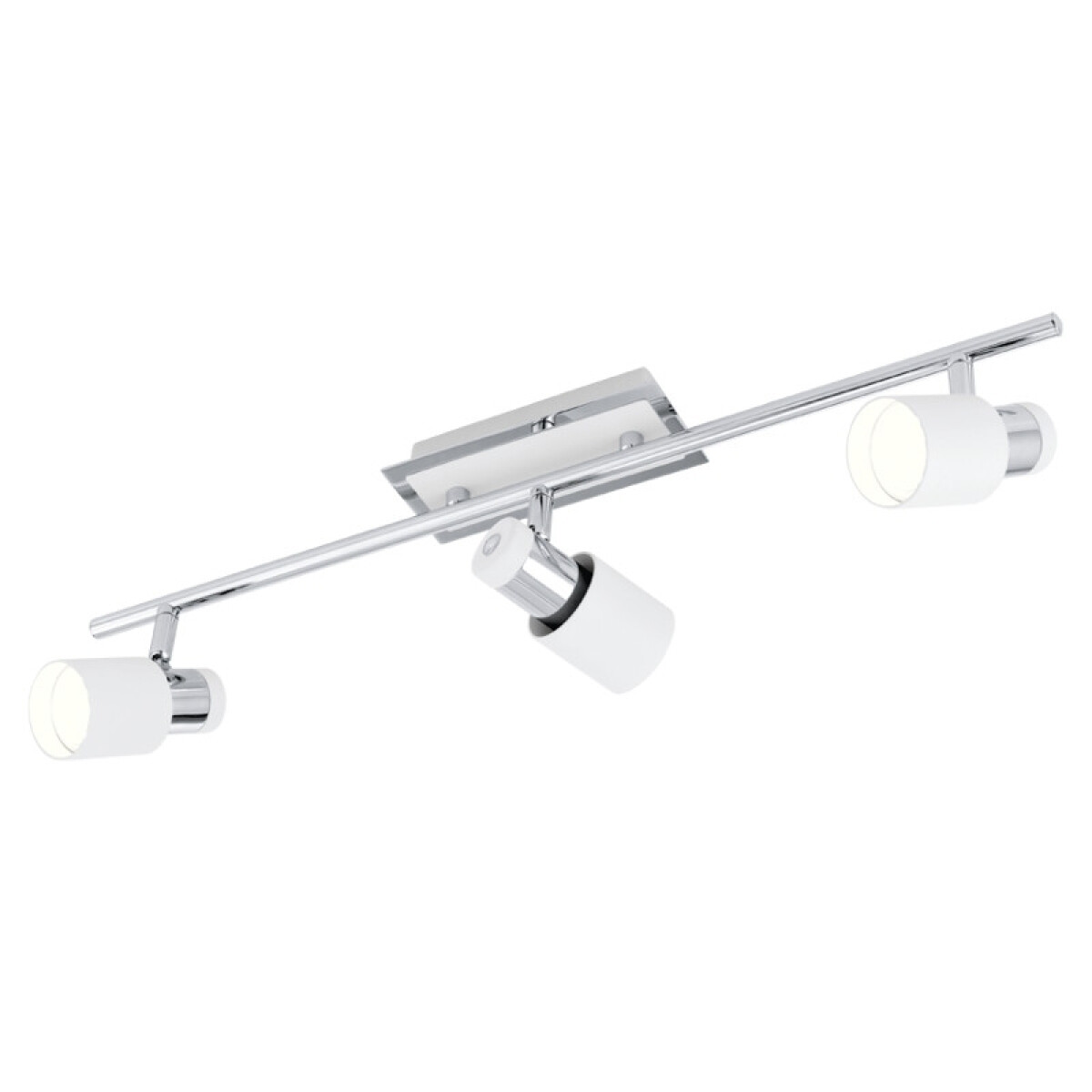 Spot varal blanco/cromo 3XGU10 INCL 5W DAVIDA - EG2064 