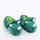 PANTUFLA MINI KIDS DINO VERDE