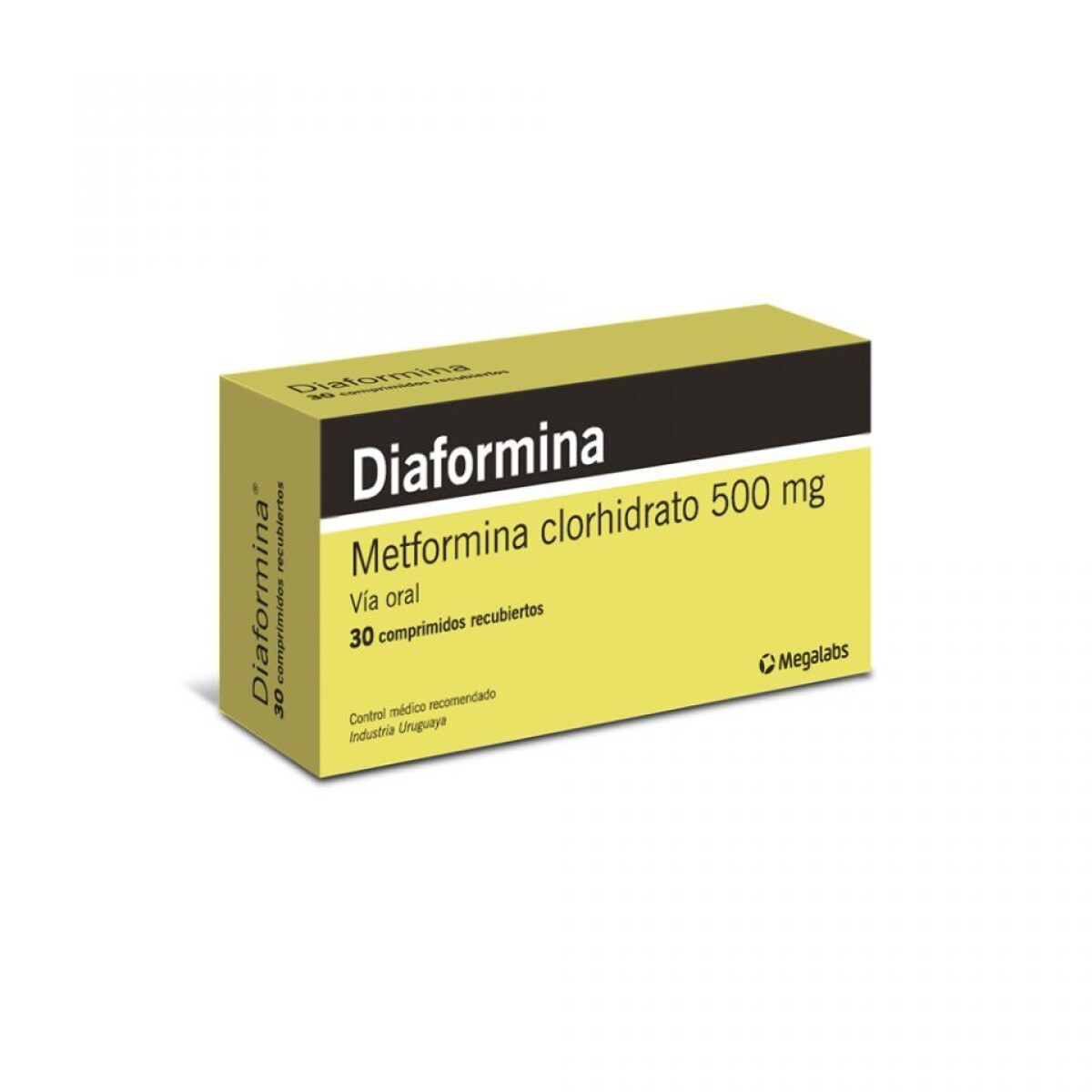 Diaformina 500mg X 30 Comprimidos | Antidiabético Oral 
