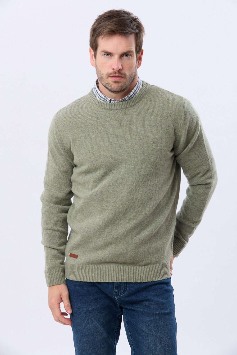 BUZO DE LANA Verde Claro