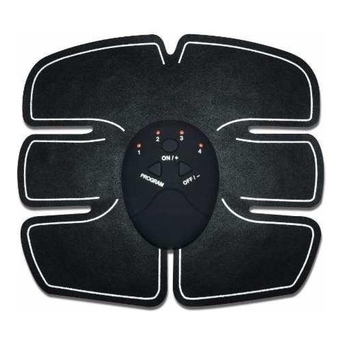 Electroestimulador muscular ondas ems abdomen six pack 