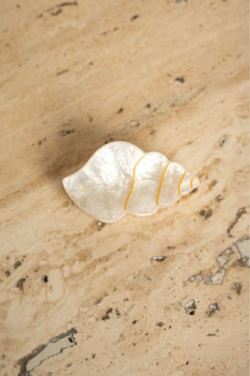 Broche Caracola - Nacar 