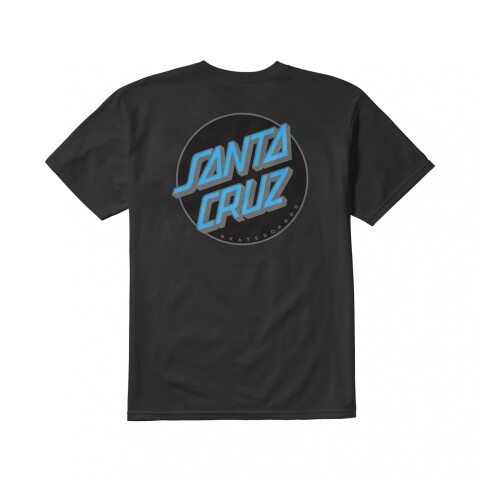 REMERA ETNIES X SANTA CRUZ RETRO Black