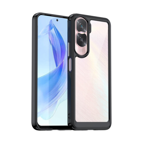 Case Transparente con Borde de Color Honor 90 Lite Black