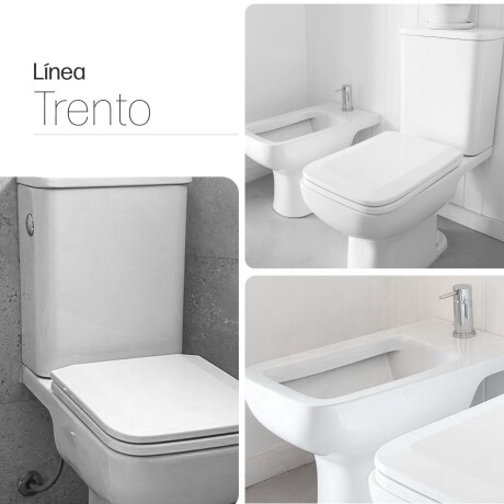 Juego Inodoro Bidet Ferrum Trento Completo 000