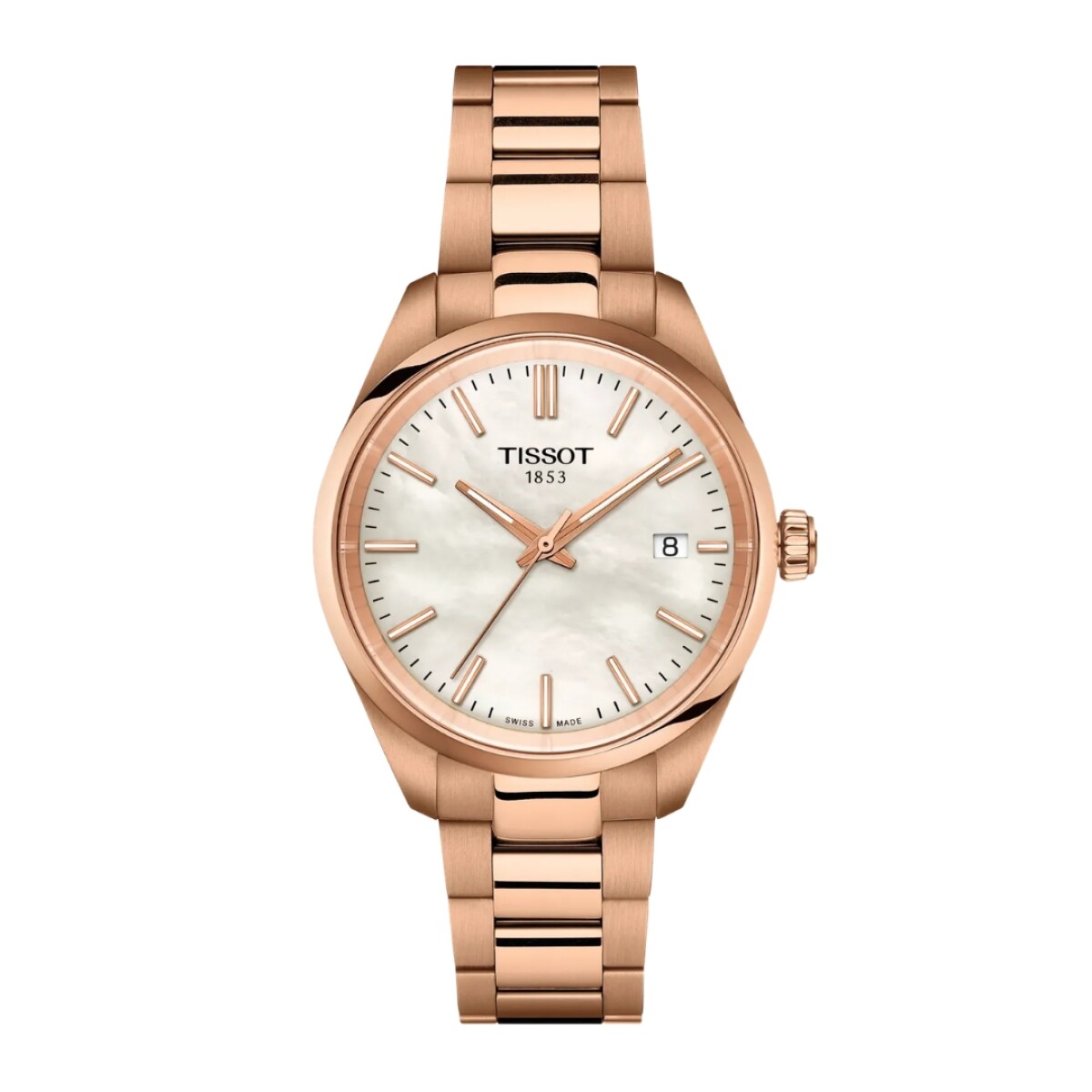 Reloj Tissot PR 100 34mm de Acero T1502101103100 - Rosé 