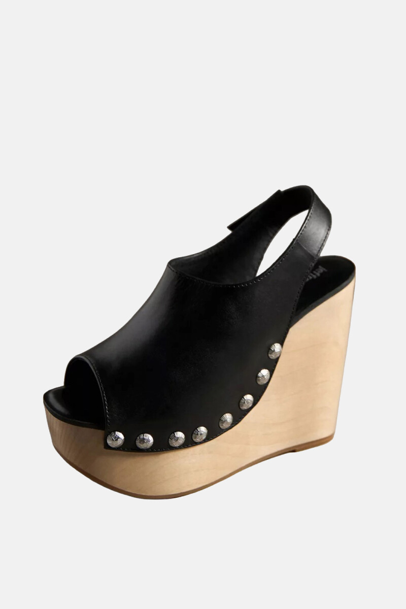 SANDALIA SNICK Negro