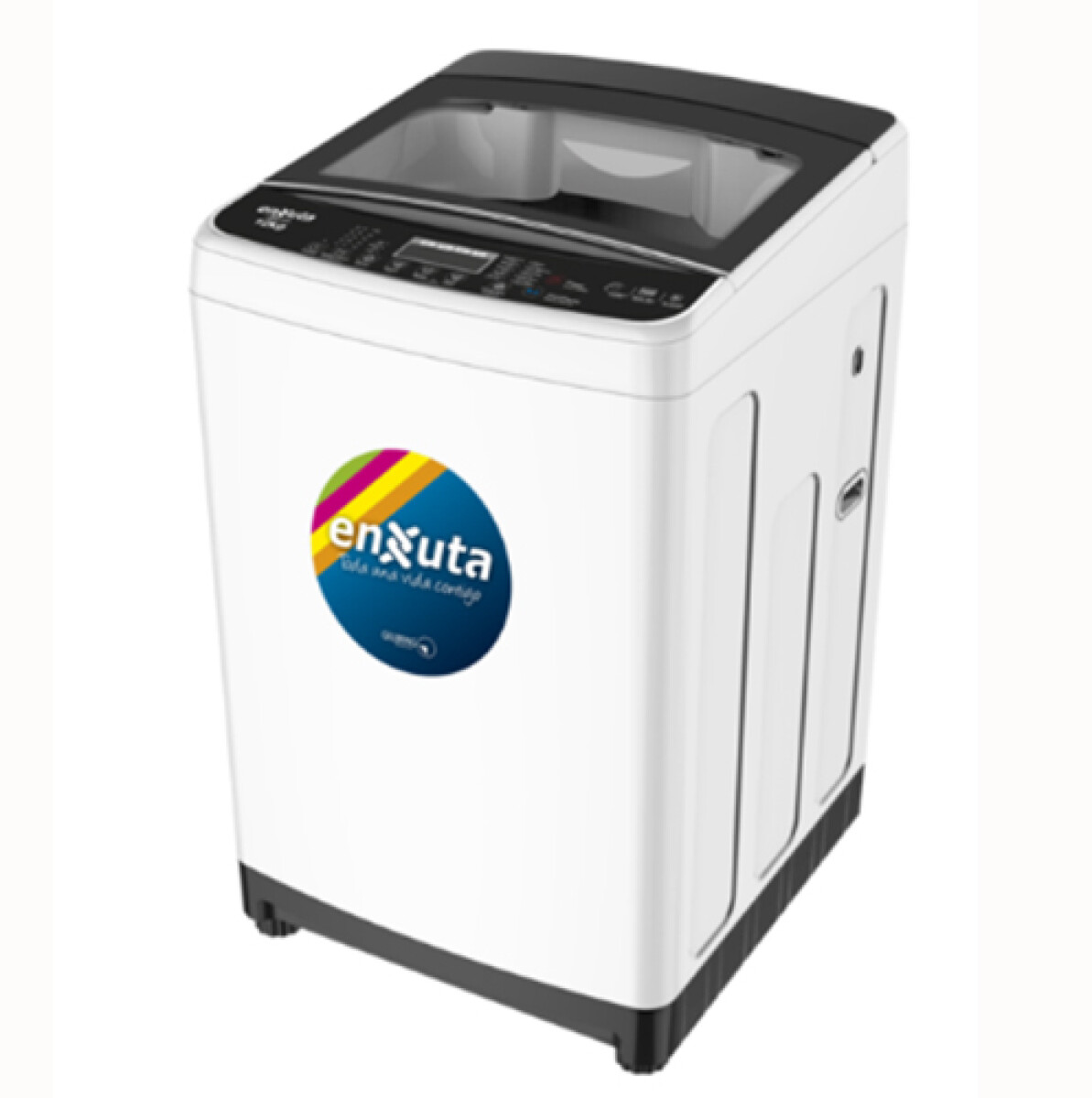 LAVARROPA ENXUTA LENX 01250 Digital -12kg c/Superior Tapa V 