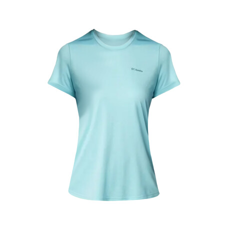 REMERA COLUMBIA COLUMBIA HIKE SS CRE Light Blue