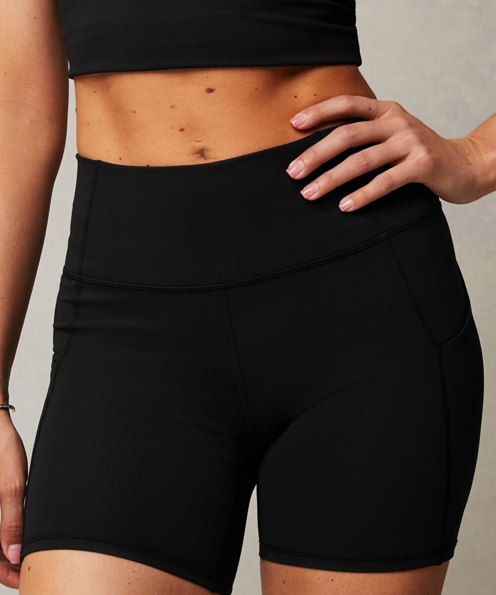 Short Oasis High-Waisted6" Mujer - Black 