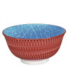 Bowl AMICI rombos rojos 15,5 cm Bowl AMICI rombos rojos 15,5 cm