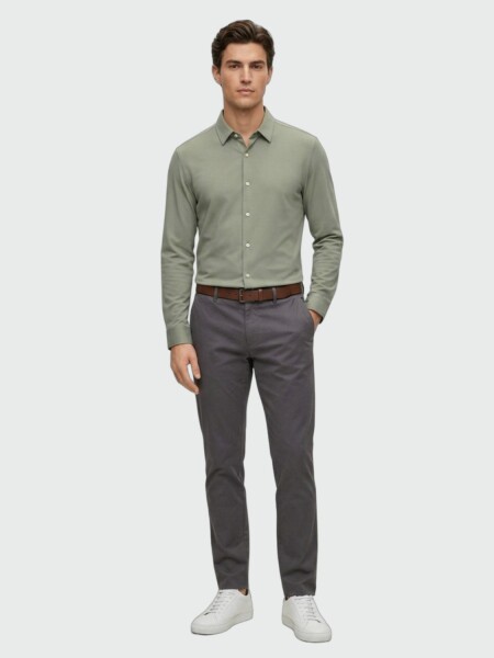 BOSS - Camisa Slim Fit Tejido Stretch 314