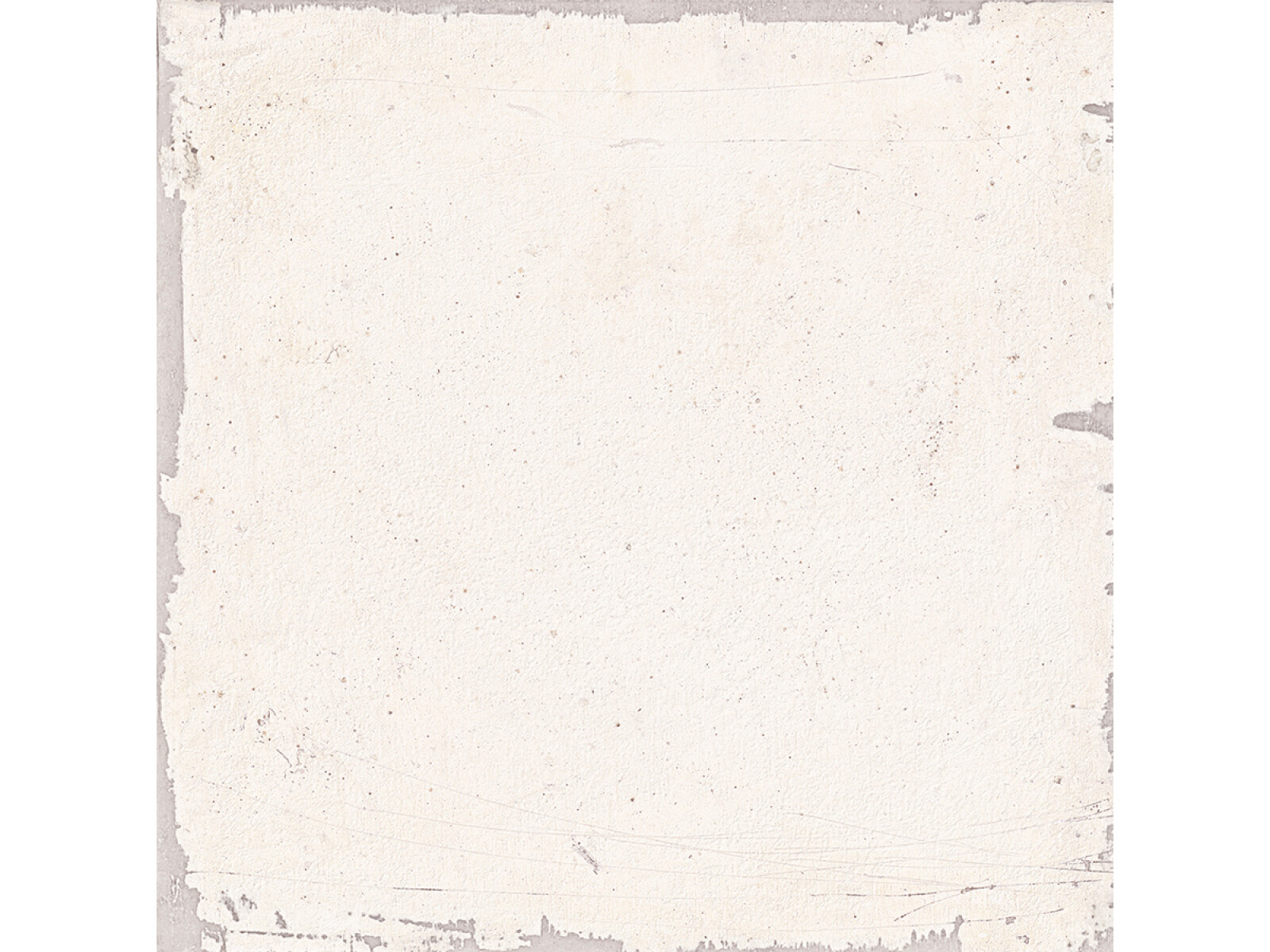 Porcelanato 25X25 Sin Rectificar Mate Blanco Rustico 
