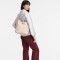 Longchamp -Le Roseau M Shoulder Bag Beige