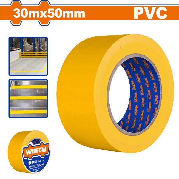 CINTA SEÑALIZACION AMARILLA 30MT X 50MM WADFOW WPN4H30 CINTA SEÑALIZACION AMARILLA 30MT X 50MM WADFOW WPN4H30