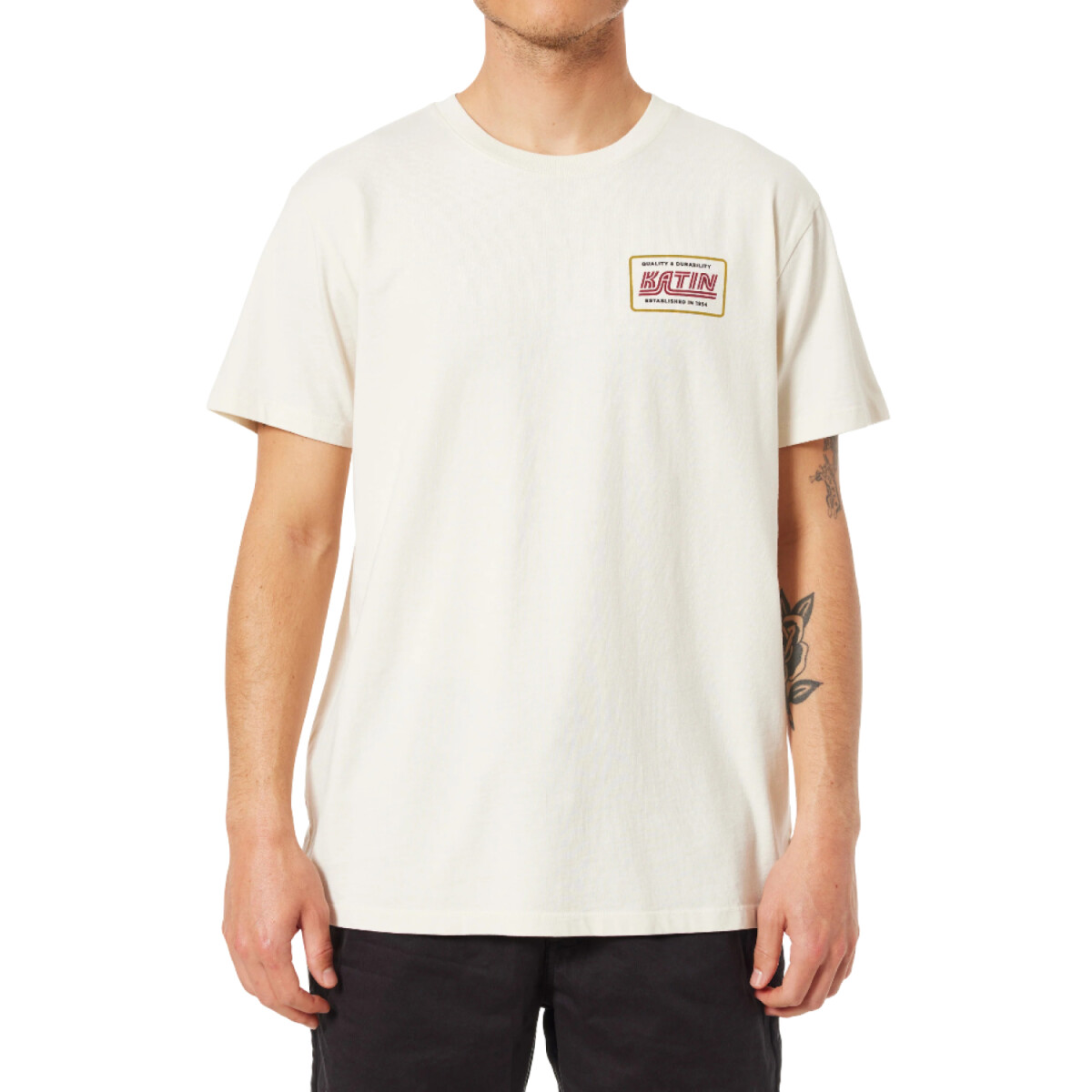 Remera Katin Pit Stop - Blanco 