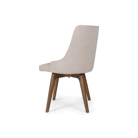 Silla Érica Giratoria - Tela Microfibra T2172 (Beige)