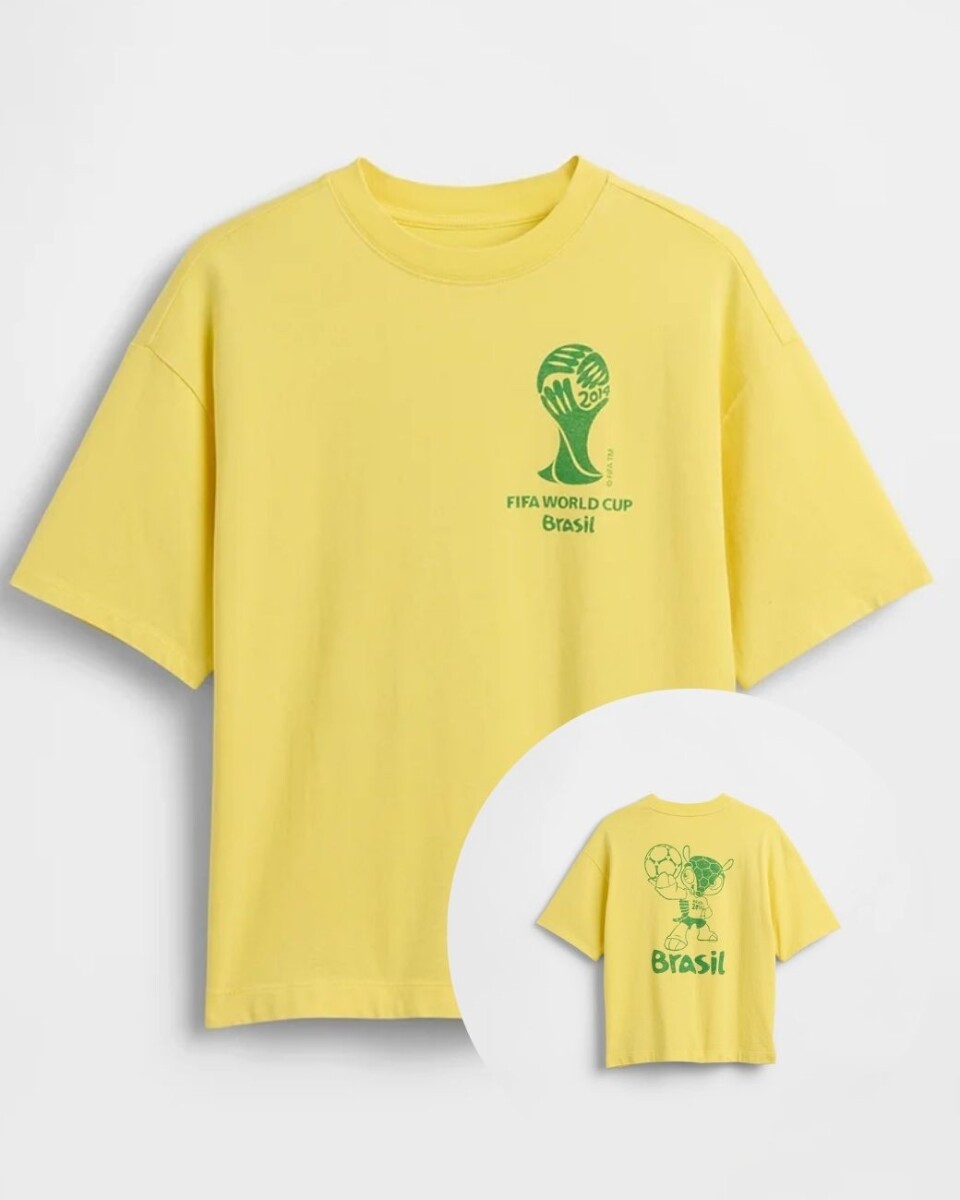 Remera Fifa World Cup Niño - Brazil 