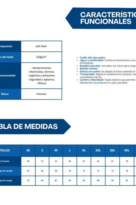 Campera NEOPRENO NEGRO Campera NEOPRENO NEGRO