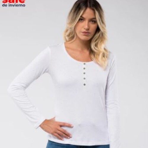 Blusa lisa Blanca