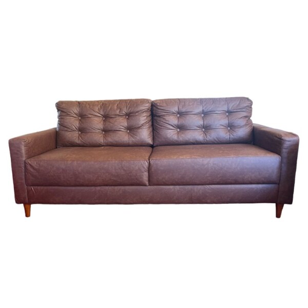 SOFA BROOKLYN 3 CUERPOS - MARRON SOFA BROOKLYN 3 CUERPOS - MARRON