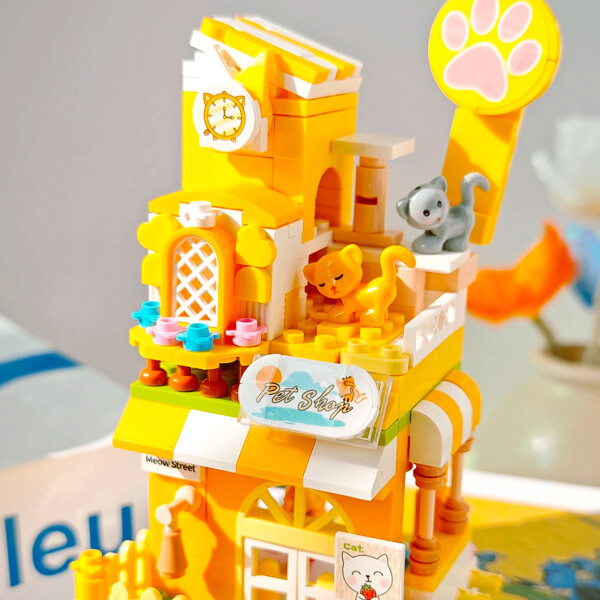 Juguete bloques tiendas tienda de mascotas