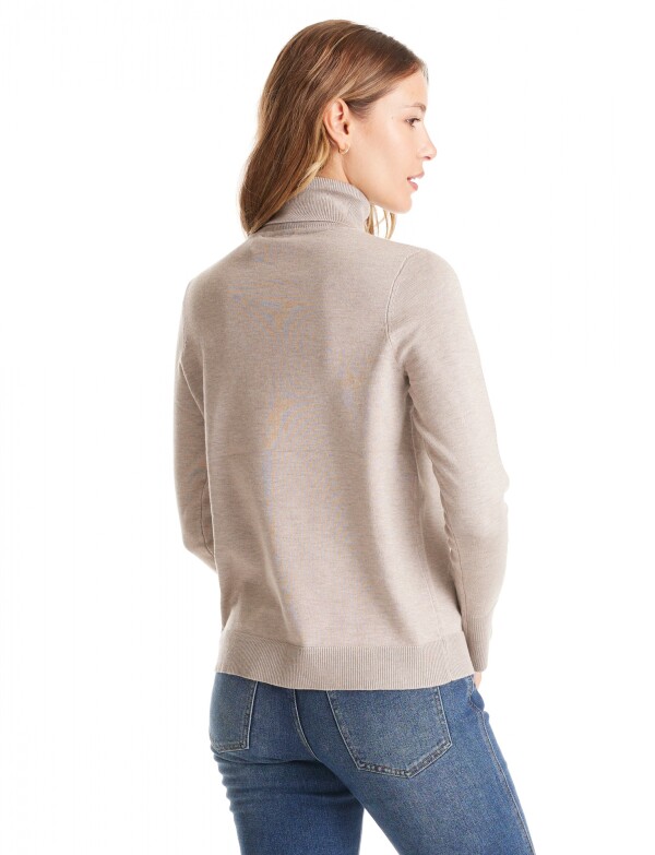 Polera Basica BEIGE OSCURO