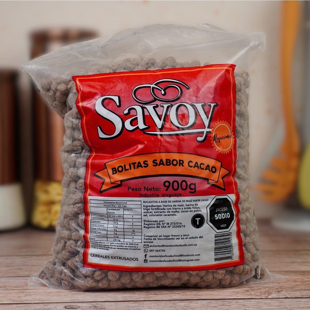 Cereal Savoy bolitas de chocolate 