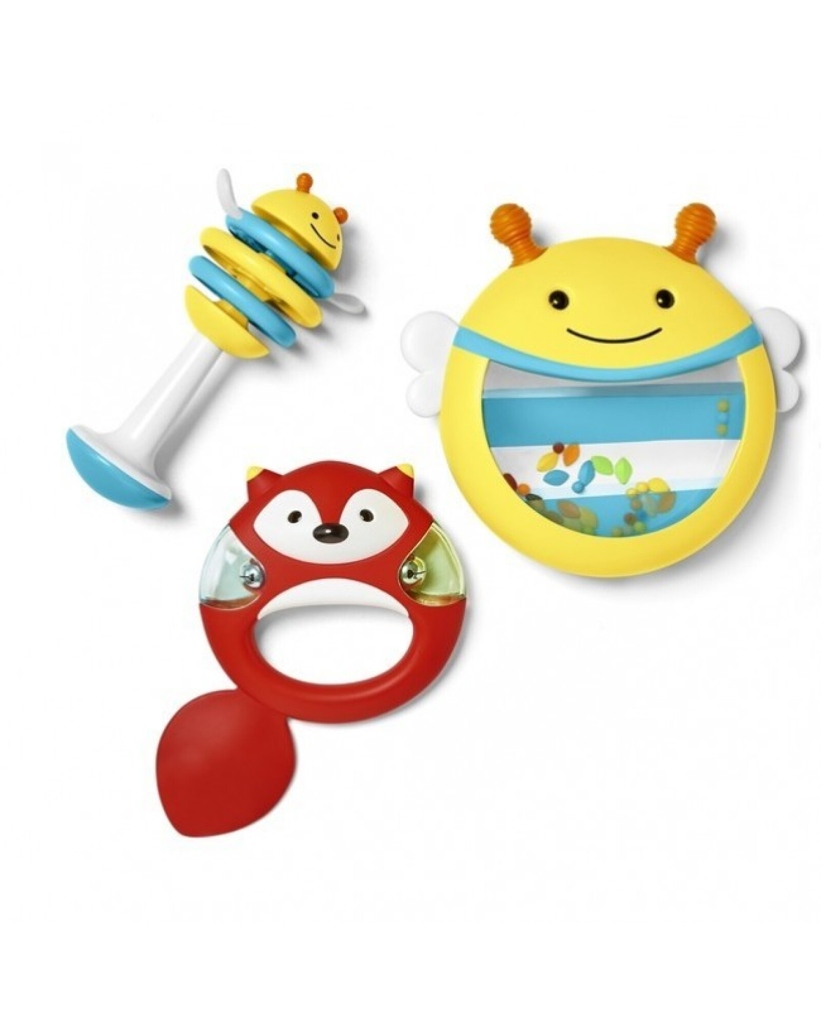 Set tres instrumentos musicales, diseño animales Set tres instrumentos musicales, diseño animales