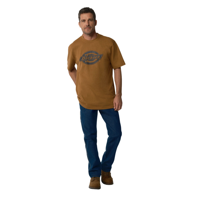Remera Dickies Single Color Logo Chest - Marrón Remera Dickies Single Color Logo Chest - Marrón