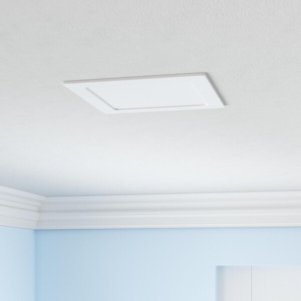 Plafon Panel 18W Luminaria Techo Cuadrado Embutir Luz Neutra Variante Color Blanco