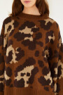 SWEATER SELVA Animal Print