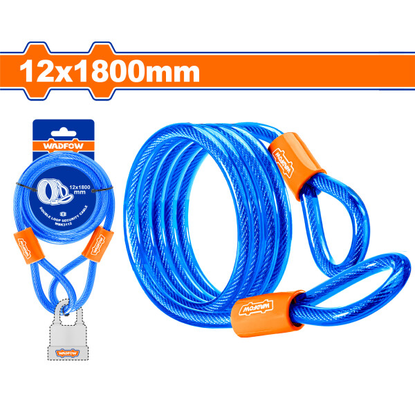 CADENA SEGURIDAD EN U 12X1800MM WADFOW WBK3112 CADENA SEGURIDAD EN U 12X1800MM WADFOW WBK3112