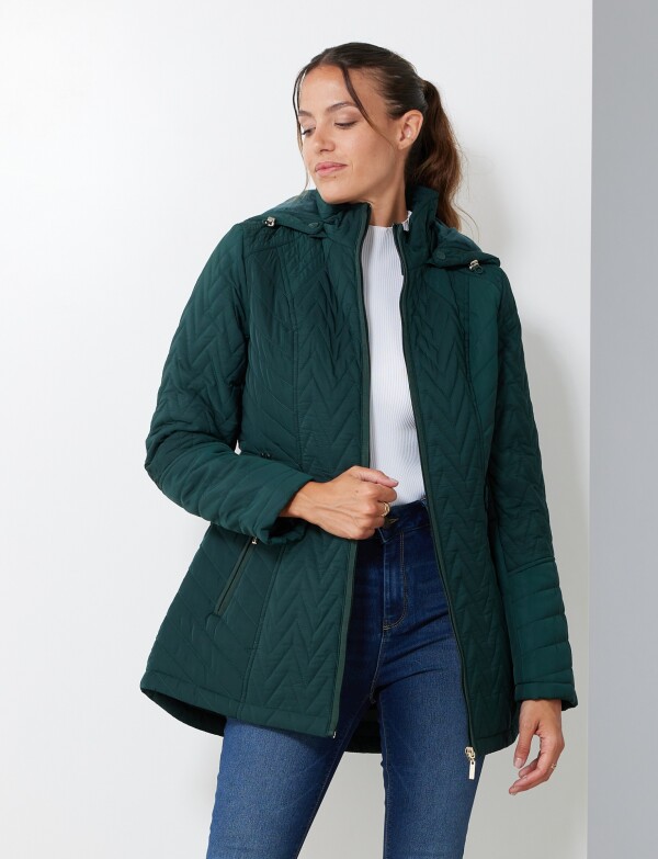 Campera Capitoneada VERDE