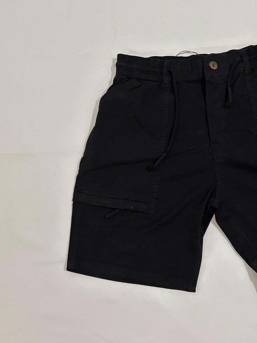 BERMUDA BAGGY NEGRA 